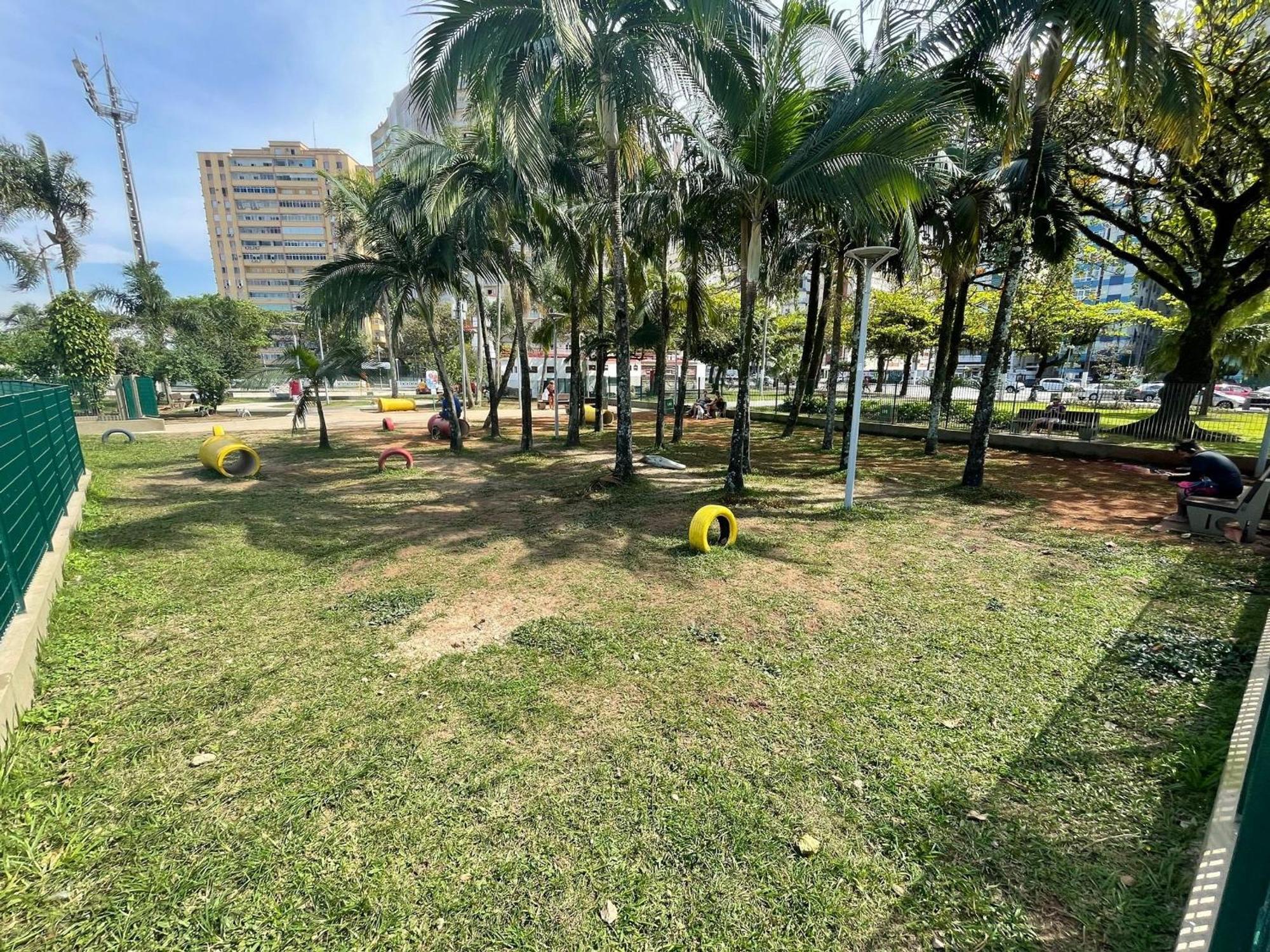 Ap Pe Na Areia Vista Parcial Mar Daire Santos  Dış mekan fotoğraf